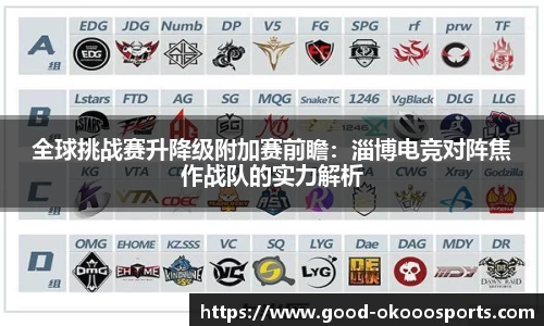 全球挑战赛升降级附加赛前瞻：淄博电竞对阵焦作战队的实力解析